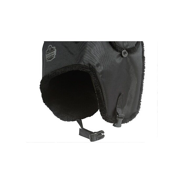 Ergodyne N-Ferno 6802 Classic Trapper Hat, Black, Small/Medium