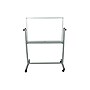 Luxor® Double Sided Magnetic Whiteboard; Aluminum Frame, 36" x 24" (MB3624WW)~#|#~m003449361_sc7