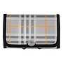 C-Line Expanding Accordion File, 13 Pocket, Clear Plaid, Each (CLI58412)~#|#~m003450403_sc7