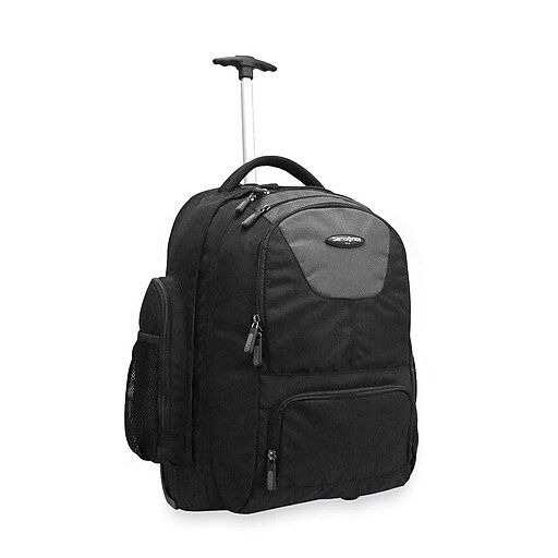 Samsonite Wheeled Backpack, Black | Staples