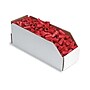 Open Top Bin Boxes, 24" x 4" x 4 .5" , White, 50/Bundle (BSBINMT424)~#|#~m003450582_sc7