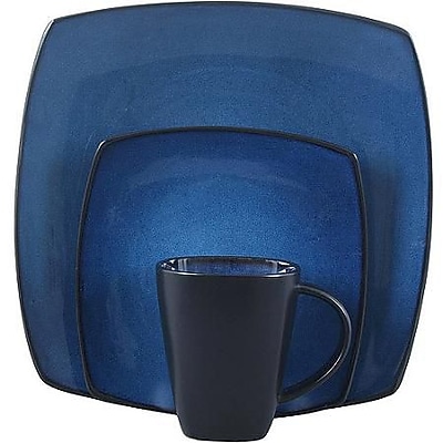 Gibson Home Soho Lounge Square 16-Piece Dinnerware Set - Thumbnail 5