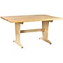 SHAIN Art/Planning Table 26"H x 60"W x 42"D Solid Maple (PT-62PNB)~#|#~m003451946_sc7