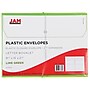 JAM Paper Standard Plastic Document File, 1 Pocket, Letter, Lime Green (218E25LI)~#|#~m003455748_sc7