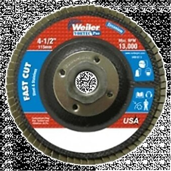 WEILER Vortec-Pro Abrasive Flap Disc
