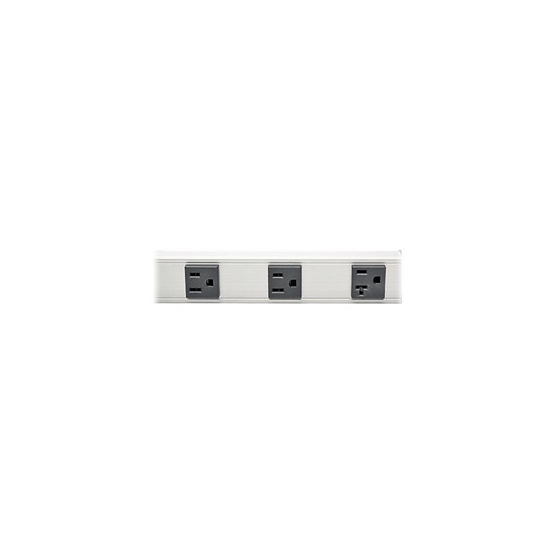 Tripp Lite 12 Outlet Power Strip, Gray/Black (PS361220) image 1