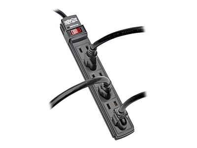 Tripp Lite 6 Outlet Power Strip, Black (PS66B) Sansujyuku sansujyuku.com