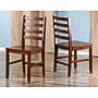 Winsome Ladder Back Chairs, Antique Walnut, 2/Set (94236)~#|#~m003475701_sc7