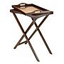 Winsome Folding Butler Tray Table, Antique Walnut (94422)~#|#~m003475711_sc7