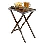 Winsome Folding Butler Tray Table, Antique Walnut (94422)~#|#~m003475712_sc7