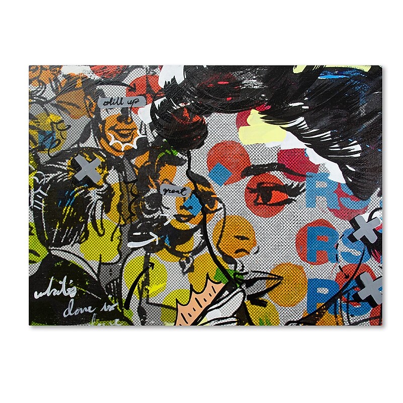 Trademark Fine Art ''Dinner PA'' by Dan Monteavaro 18" x 24" Canvas Art (ALI0951-C1824GG) image 1