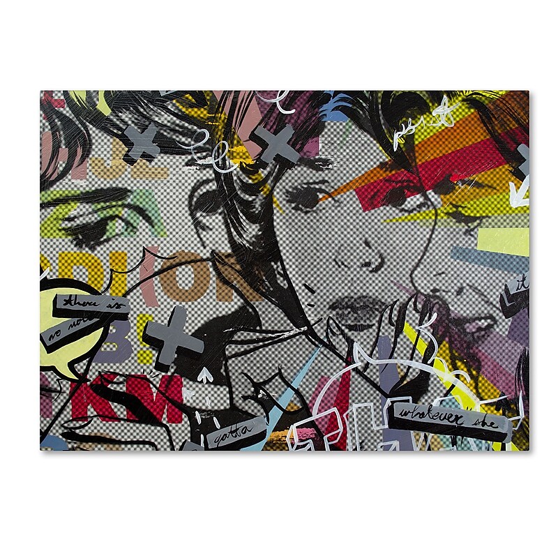 Trademark Fine Art ''That There Is'' by Dan Monteavaro 24" x 32" Canvas Art (ALI0964-C2432GG) image 1