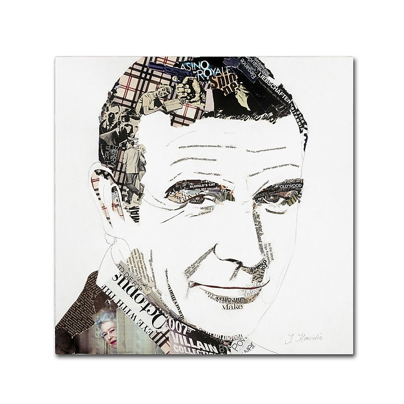 Trademark Fine Art ''Sean'' by Ines Kouidis 24" x 24" Canvas Art (ALI0995-C2424GG) image 1