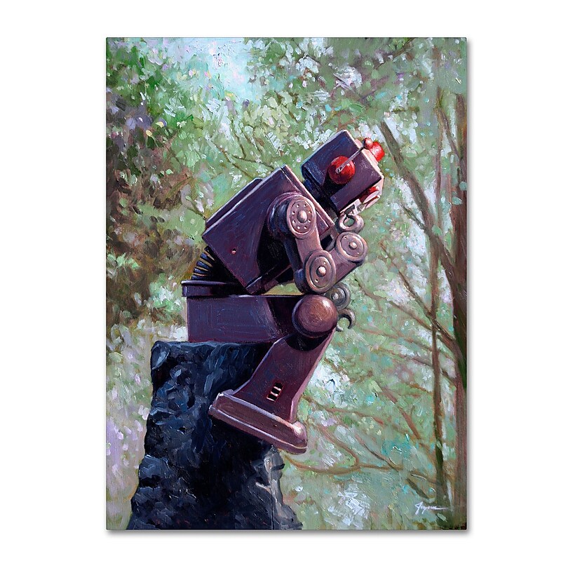 Trademark Fine Art ''The Collator'' by Eric Joyner 18" x 24" Canvas Art (ALI1024-C1824GG) image 1