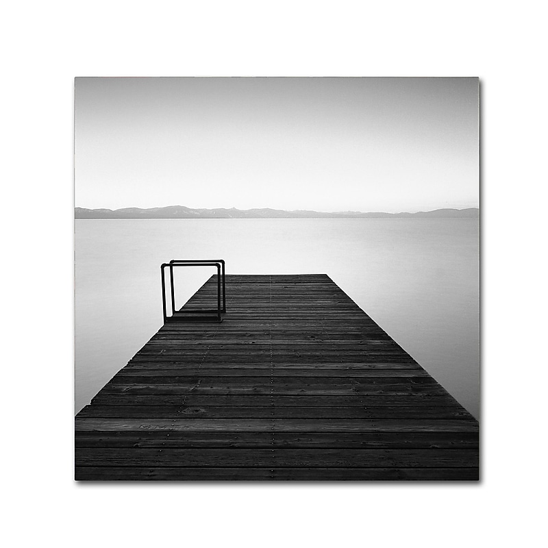 Trademark Fine Art ''Cube'' by Moises Levy 14" x 14" Canvas Art (ALI1061-C1414GG) image 1