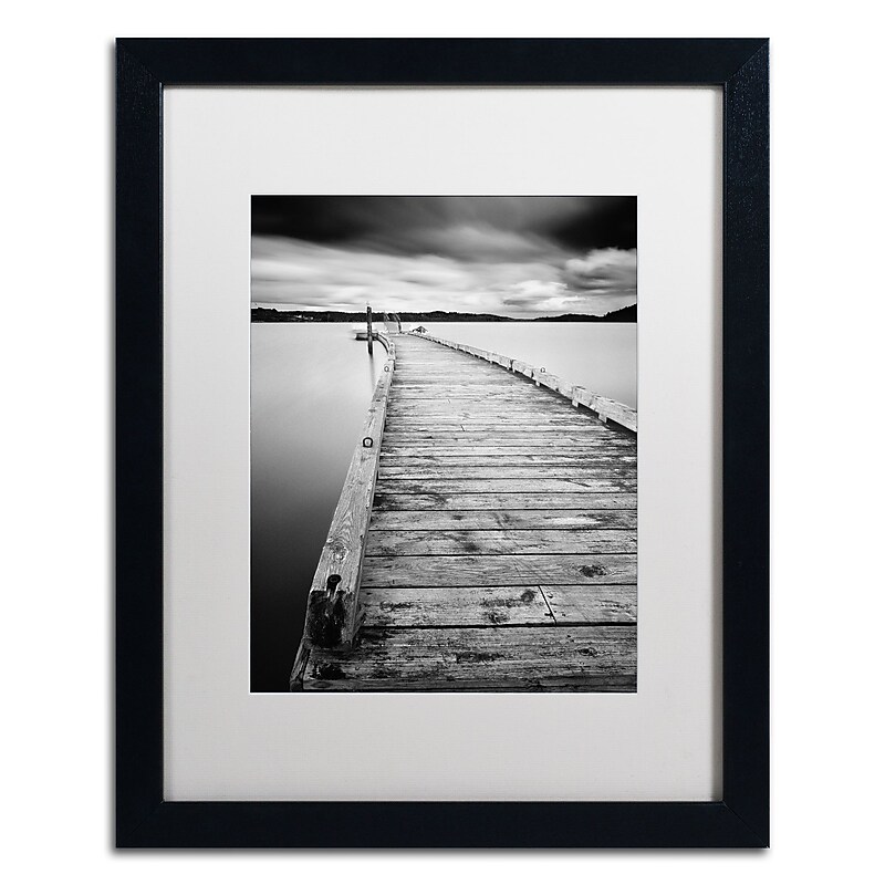 Trademark Fine Art ''Motchia'' by Moises Levy 16" x 20" White Matted Black Frame (ALI1062-B1620MF) image 1