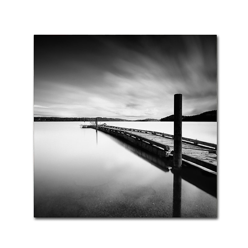 Trademark Fine Art ''Stand By'' by Moises Levy 14" x 14" Canvas Art (ALI1063-C1414GG) image 1