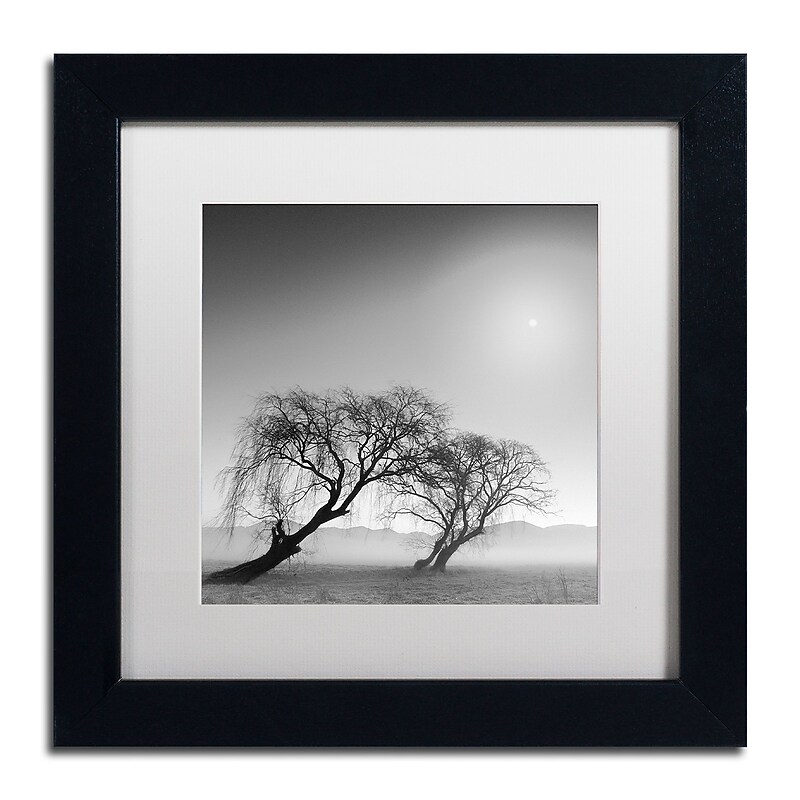 Trademark Fine Art ''Reverencia'' by Moises Levy 11" x 11" White Matted Black Frame (ALI1081-B1111MF) image 1