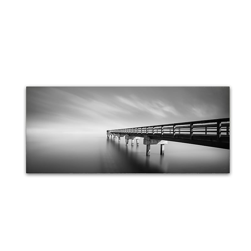 Trademark Fine Art ''Infinity Panoramic'' by Moises Levy 8" x 19" Canvas Art (ALI1117-C819GG) image 1
