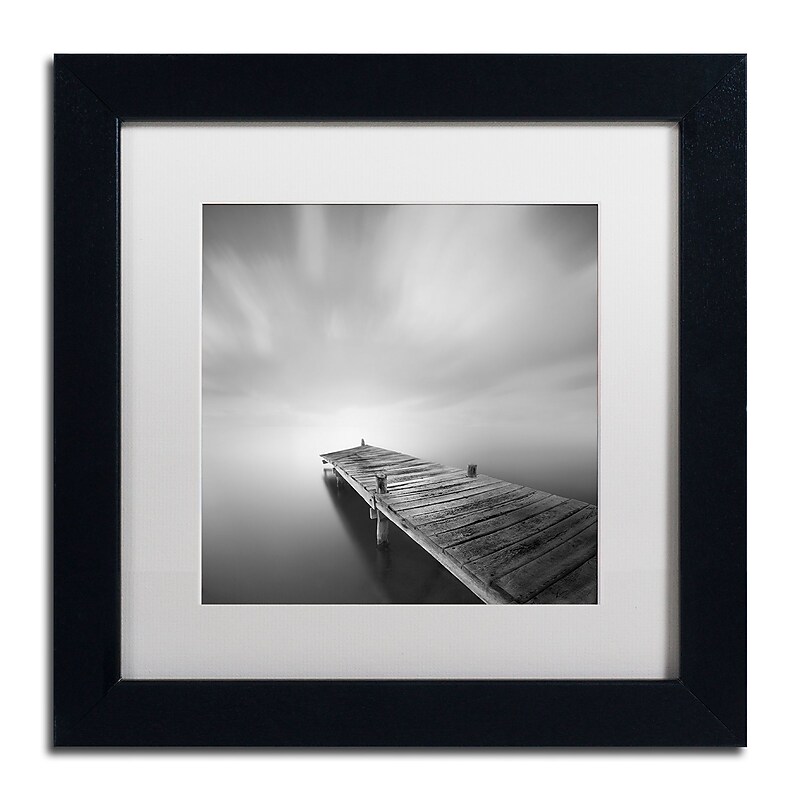 Trademark Fine Art ''Destiny IVb'' by Moises Levy 11" x 11" White Matted Black Frame (ALI1121-B1111MF) image 1