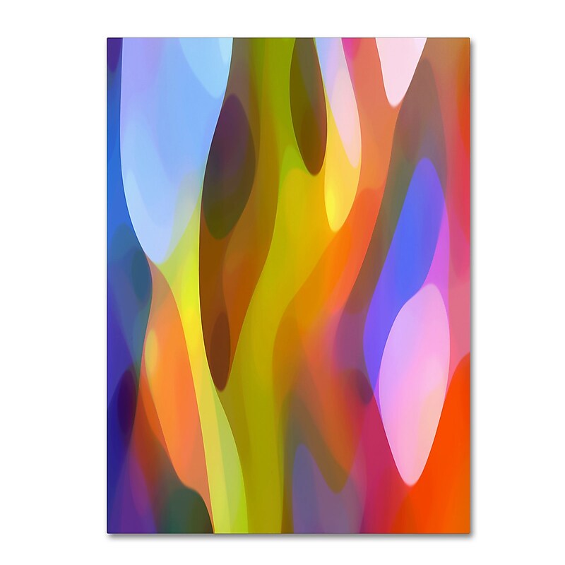 Trademark Fine Art ''Dappled Light 3'' by Amy Vangsgard  14" x 19" Canvas Art (AV0101-C1419GG) image 1