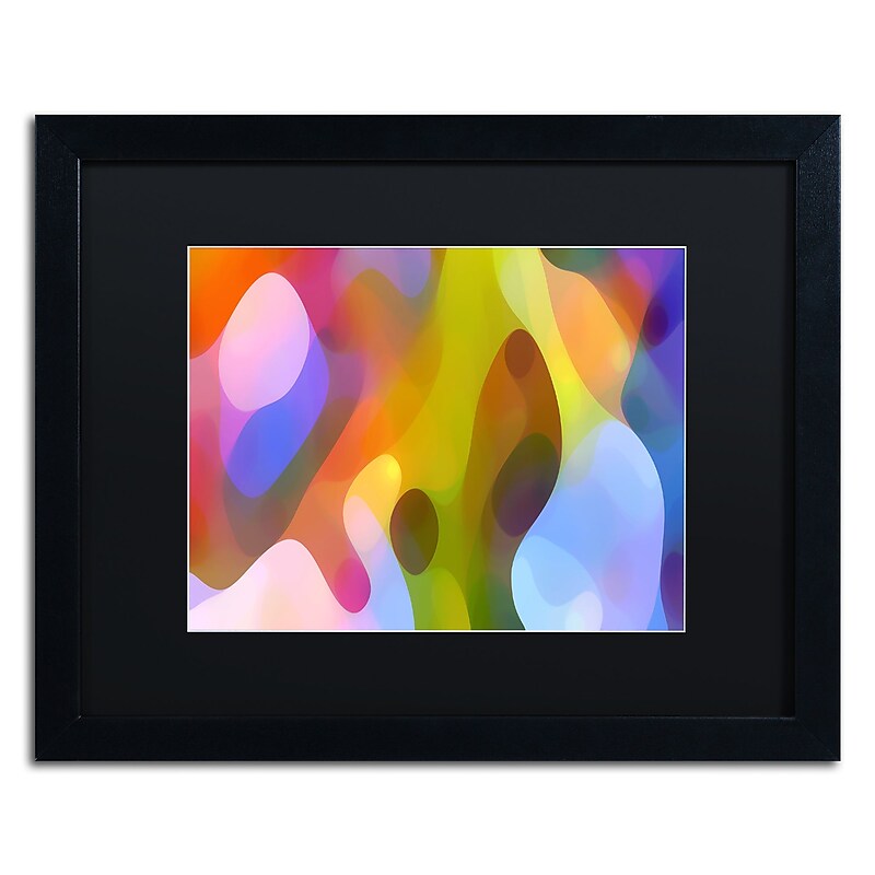 Trademark Fine Art ''Dappled Light 6'' by Amy Vangsgard 16" x 20" Black Matted Black Frame (AV0104-B1620BMF) image 1