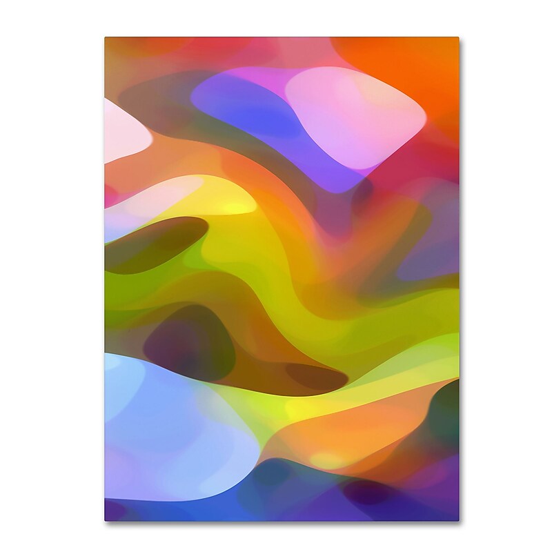 Trademark Fine Art ''Dappled Light 8'' by Amy Vangsgard  35" x 47" Canvas Art (AV0107-C3547GG) image 1
