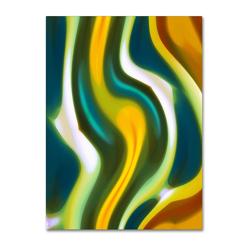 Trademark Fine Art ''Forest Stream 1'' by Amy Vangsgard  18" x 24" Canvas Art (AV0123-C1824GG) image 1