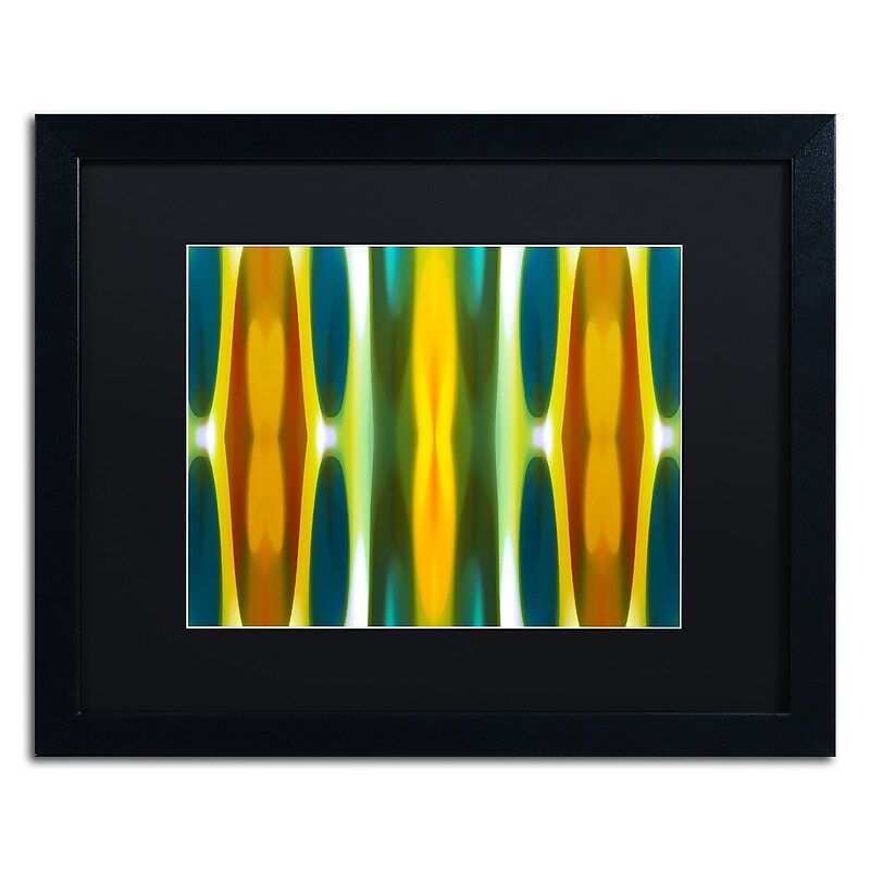 Trademark Fine Art ''Fury Forest 1'' by Amy Vangsgard  16" x 20" Black Matted Black Frame (AV0125-B1620BMF) image 1