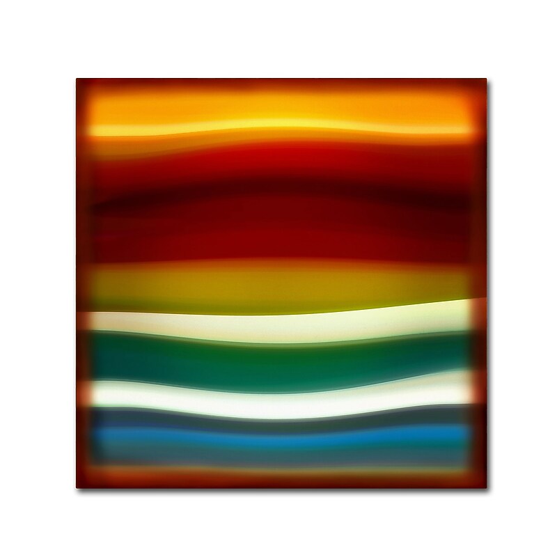 Trademark Fine Art ''Fury Sea 3'' by Amy Vangsgard  14" x 14" Canvas Art (AV0134-C1414GG) image 1