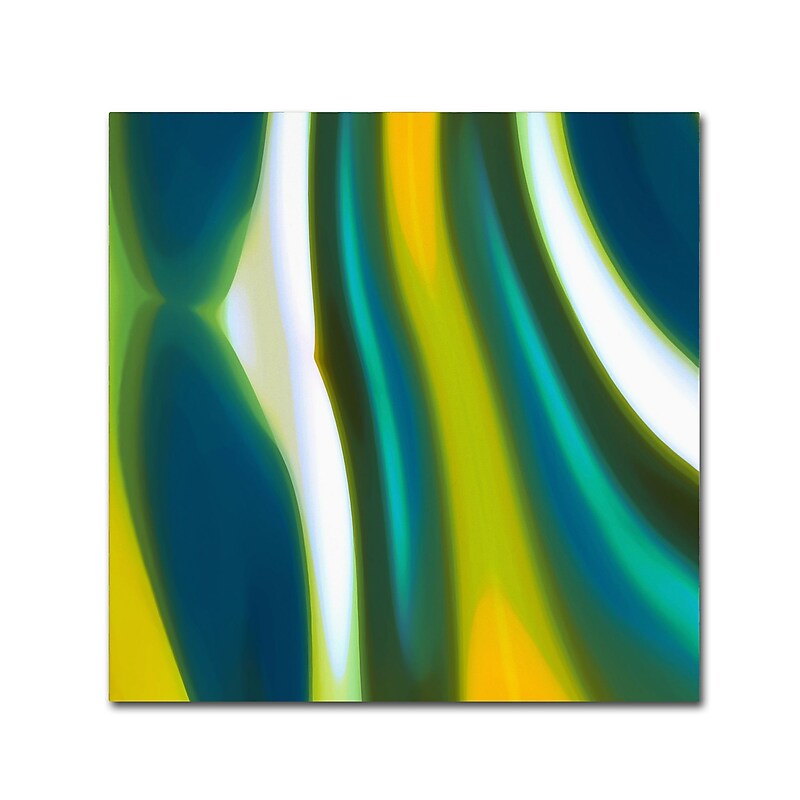 Trademark Fine Art ''Fury Stream 8'' by Amy Vangsgard  35" x 35" Canvas Art (AV0144-C3535GG) image 1