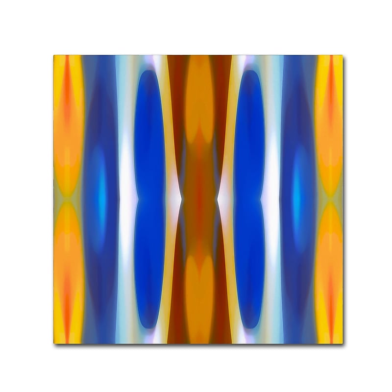 Trademark Fine Art ''Winter Forest Square 7'' by Amy Vangsgard  14" x 14" Canvas Art (AV0147-C1414GG) image 1