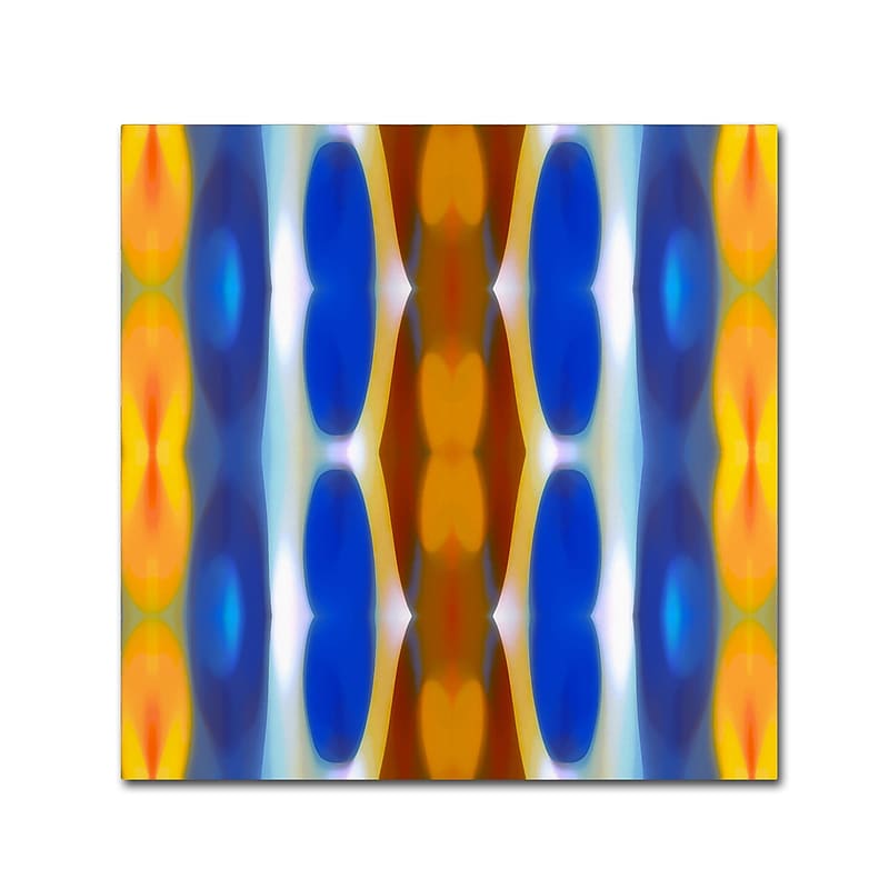 Trademark Fine Art ''Winter Forest Square 8'' by Amy Vangsgard  14" x 14" Canvas Art (AV0148-C1414GG) image 1