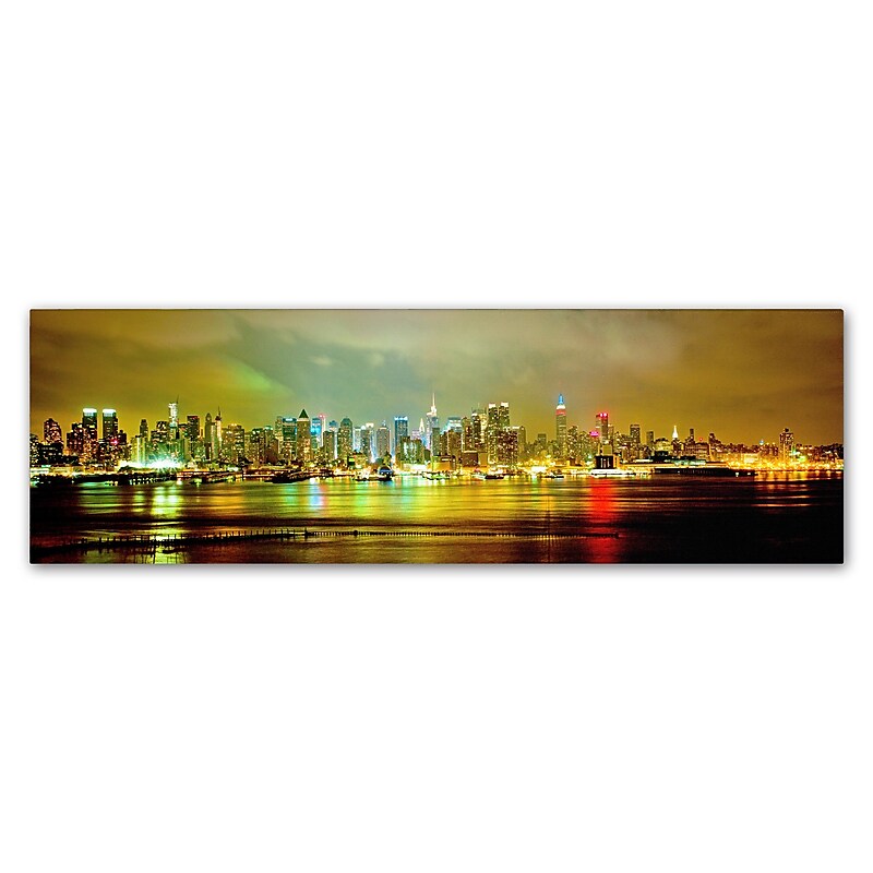 Trademark Fine Art ''Panoramic'' by Preston 10" x 32" Canvas Art (EM0550-C1032GG) image 1