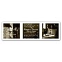 Trademark Fine Art ''Paris Triptych Restaurant'' by Preston 10" x 32" Canvas Art (EM0553-C1032GG)~#|#~m003498092_sc7