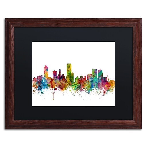 Trademark Fine Art ''Wellington New Zealand Skyline II'' by Michael