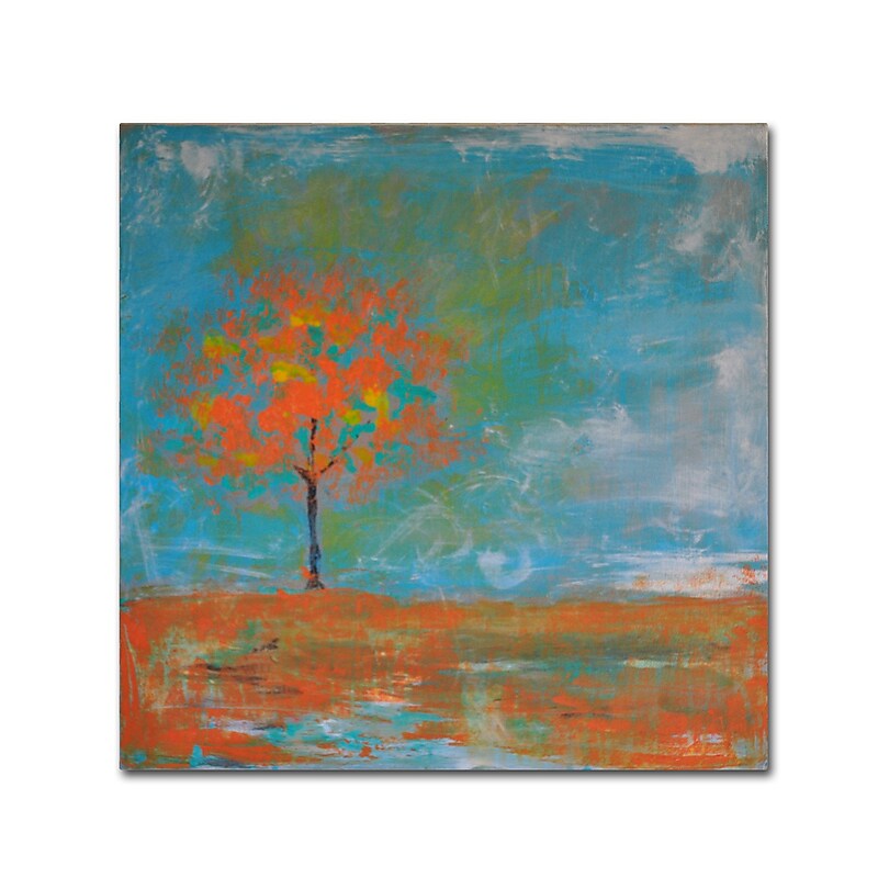 Trademark Fine Art ''Autumn'' by Nicole Dietz 14" x 14" Canvas Art (ND088-C1414GG) image 1