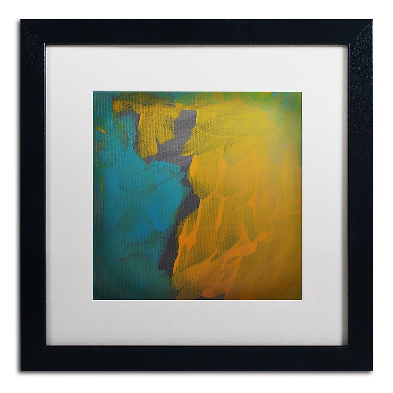 Trademark Fine Art ''Rogue'' by Nicole Dietz 16" x 16" White Matted Black Frame (ND099-B1616MF) image 1
