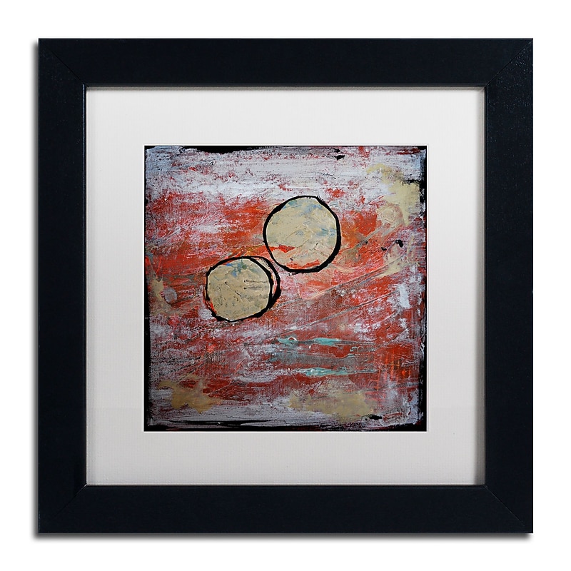 Trademark Fine Art ''The Host'' by Nicole Dietz 11" x 11" White Matted Black Frame (ND100-B1111MF) image 1