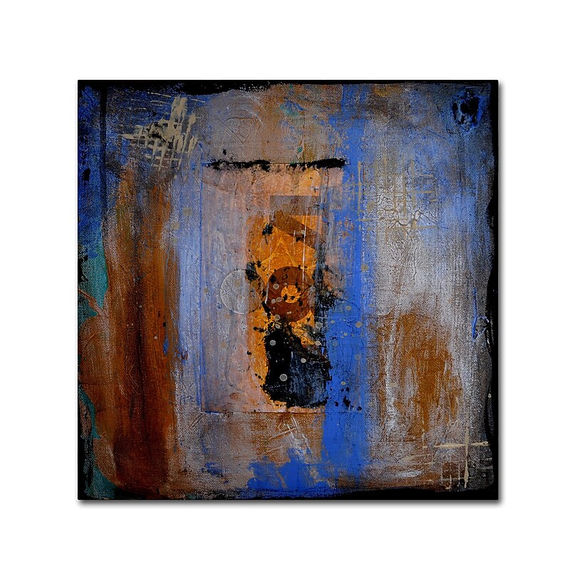 Trademark Fine Art ''The Race'' by Nicole Dietz 35" x 35" Canvas Art (ND101-C3535GG) image 1