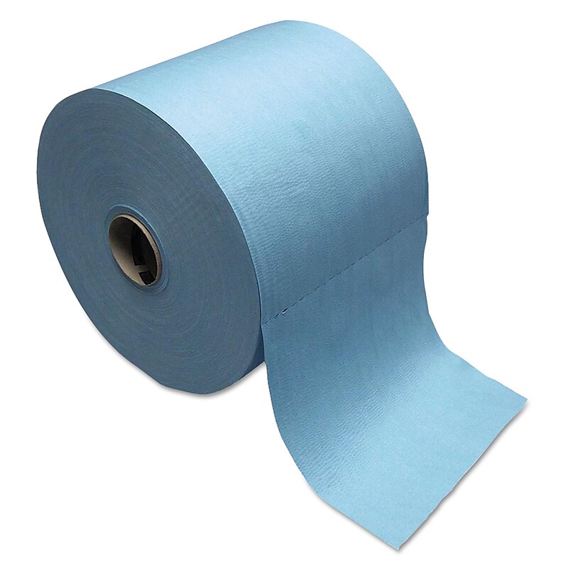 Cascades Cleaning Towels, Blue, 955 Sheets/Roll, 955 Sheets/Pack, 955 Towels/Pack (CSDW600) image 1