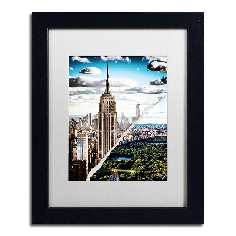 Trademark Fine Art ''Head in the Clouds'' by Philippe Hugonnard 11" x 14" White Matted Black Frame (PH0080-B1114MF) image 1