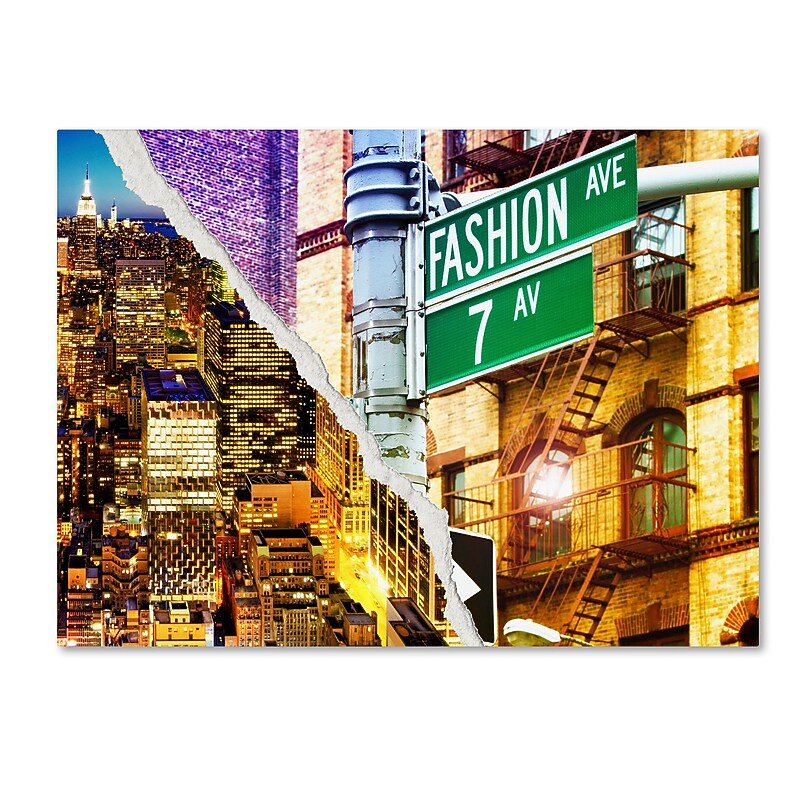 Trademark Fine Art ''Fashion Avenue'' by Philippe Hugonnard 18" x 24" Canvas Art (PH0098-C1824GG) image 1