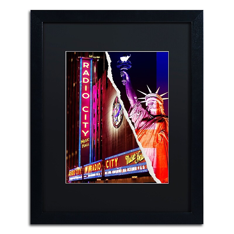 Trademark Fine Art ''Moments of Freedom'' by Philippe Hugonnard 16" x 20" Black Matted Black Frame (PH0099-B1620BMF) image 1