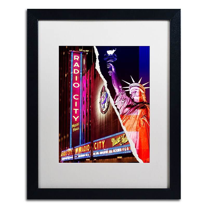 Trademark Fine Art ''Moments of Freedom'' by Philippe Hugonnard 16" x 20" White Matted Black Frame (PH0099-B1620MF) image 1