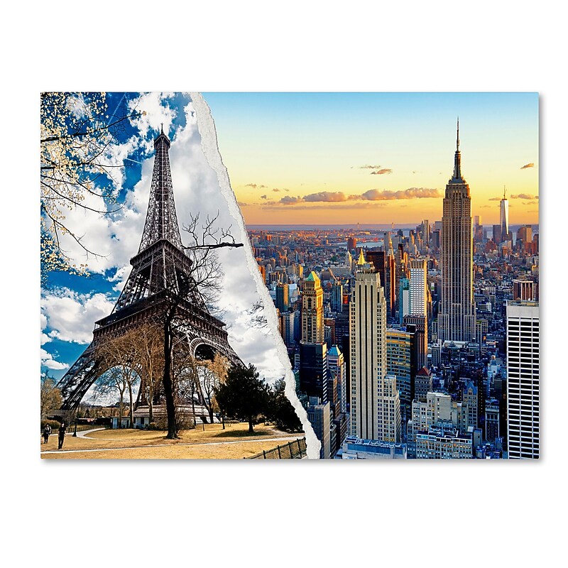 Trademark Fine Art ''Wonderful Architectures'' by Philippe Hugonnard 18" x 24" Canvas Art (PH0105-C1824GG) image 1