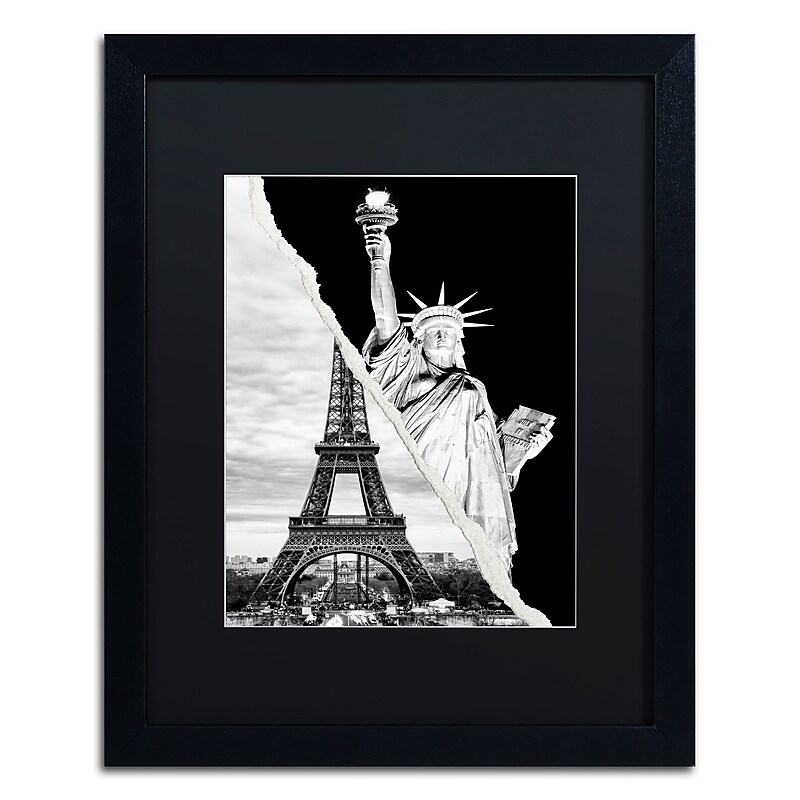 Trademark Fine Art ''Architectural Grandeur'' by Philippe Hugonnard 16" x 20" Black Matted Black Frame (PH0109-B1620BMF) image 1