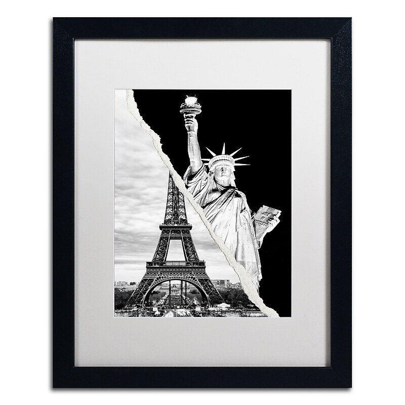 Trademark Fine Art ''Architectural Grandeur'' by Philippe Hugonnard 16" x 20" White Matted Black Frame (PH0109-B1620MF) image 1