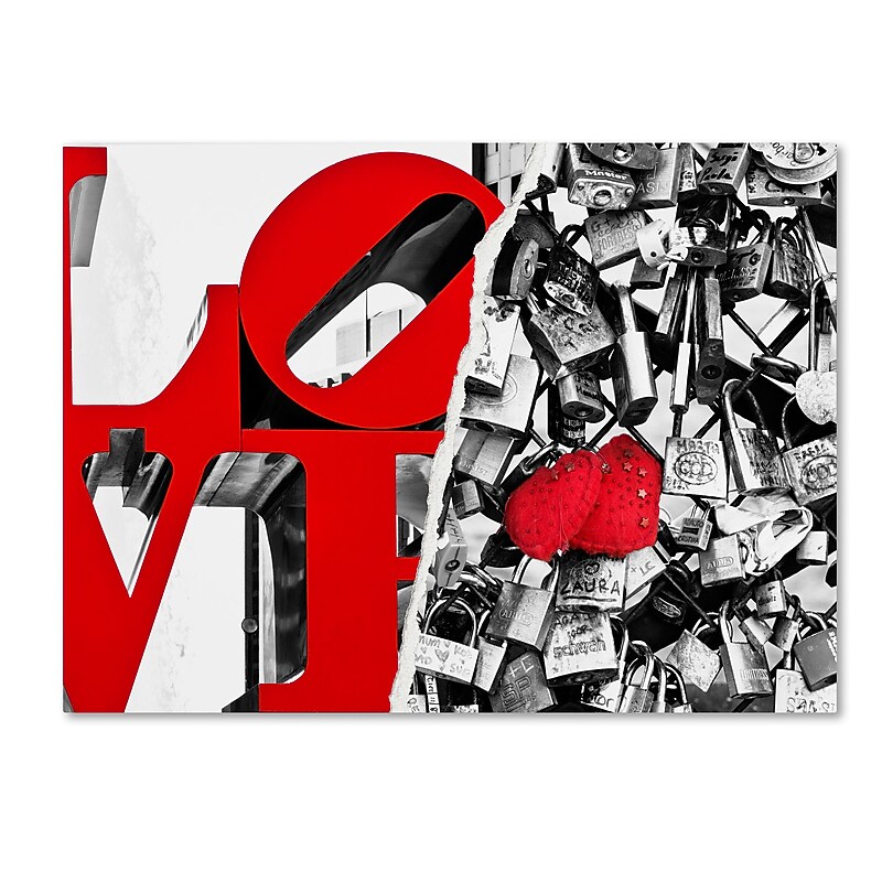 Trademark Fine Art ''Love'' by Philippe Hugonnard 24" x 32" Canvas Art (PH0118-C2432GG) image 1