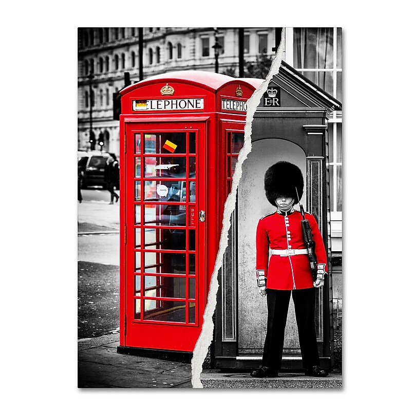 Trademark Fine Art ''Red'' by Philippe Hugonnard 35" x 47" Canvas Art (PH0123-C3547GG) image 1